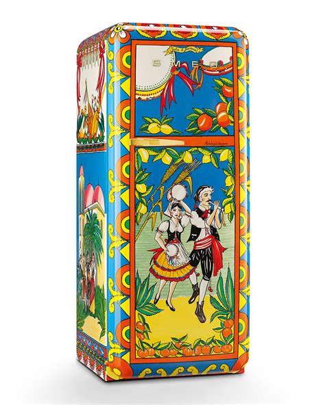 Frigoriferi d'arte Smeg e Dolce&Gabbana.